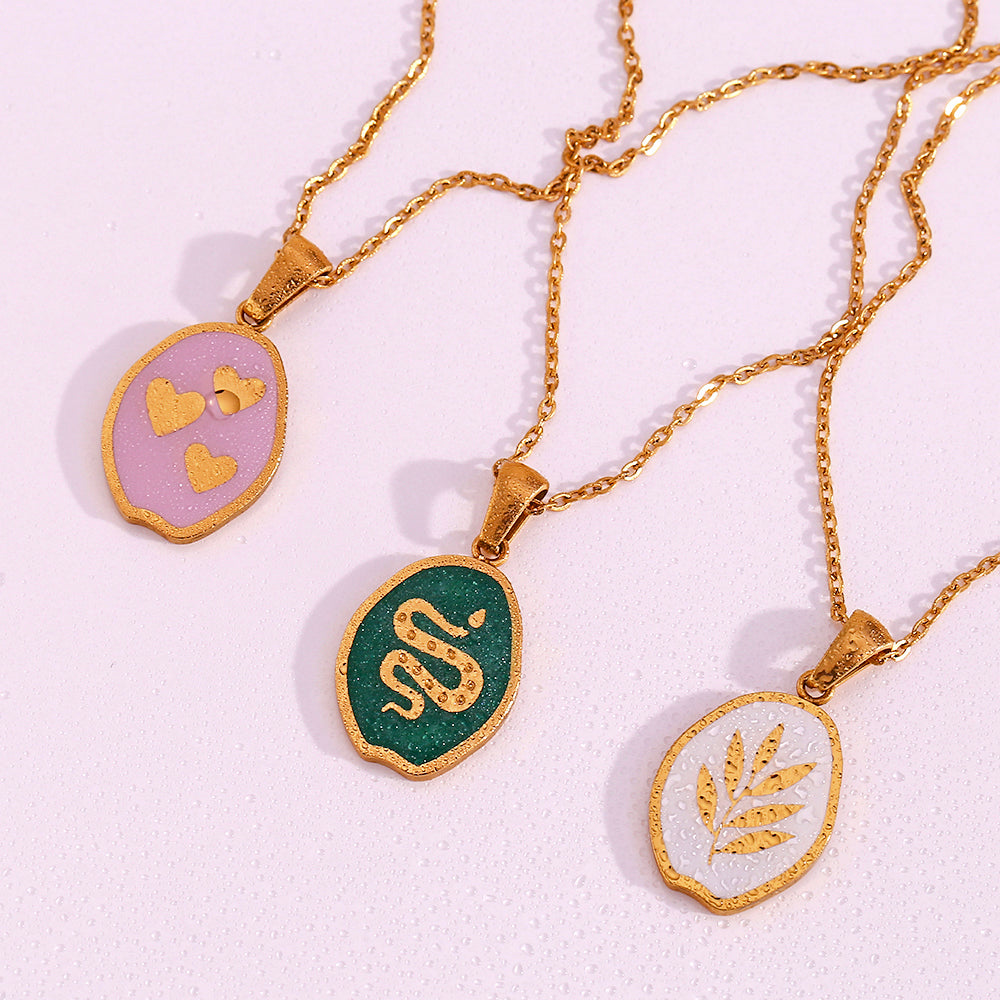 Cadena Corazones Vintage