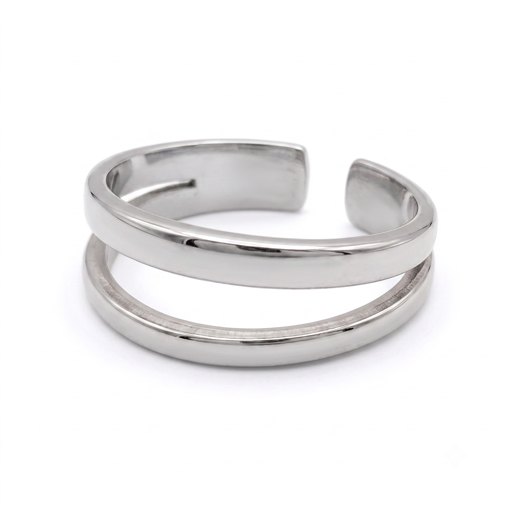 Anillo Doble Línea