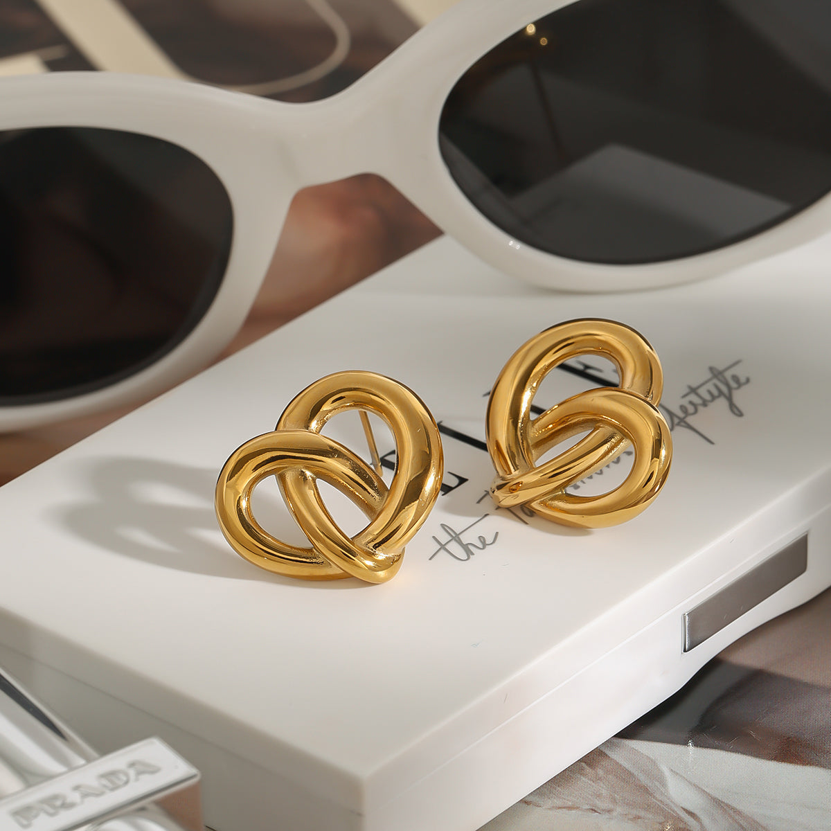 Aretes Pretzel