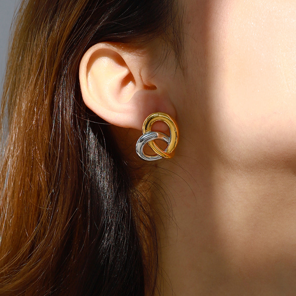 Aretes Pretzel