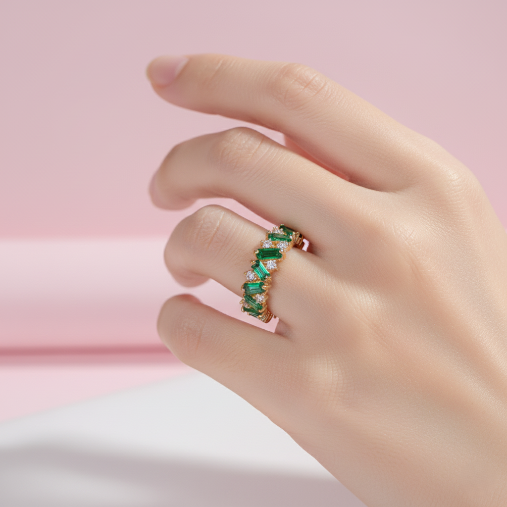 Anillo Baguette
