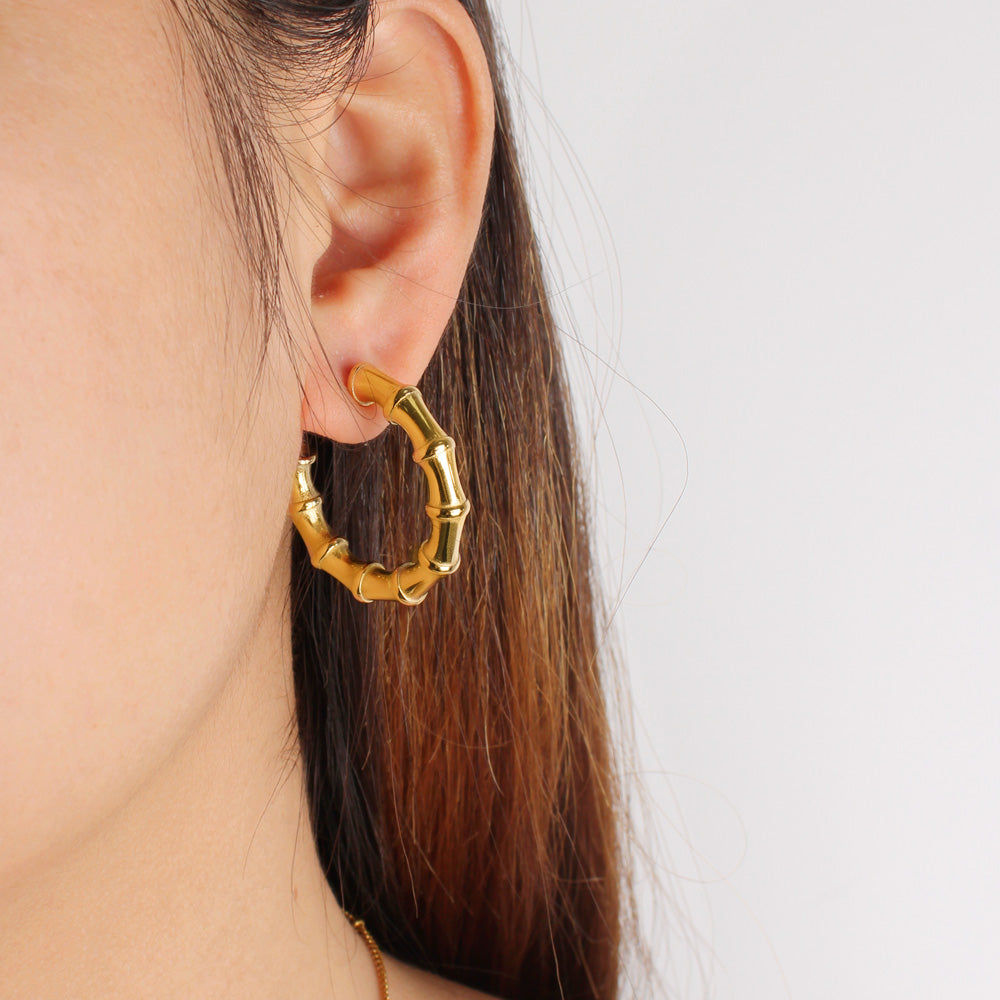 Aretes Bambú