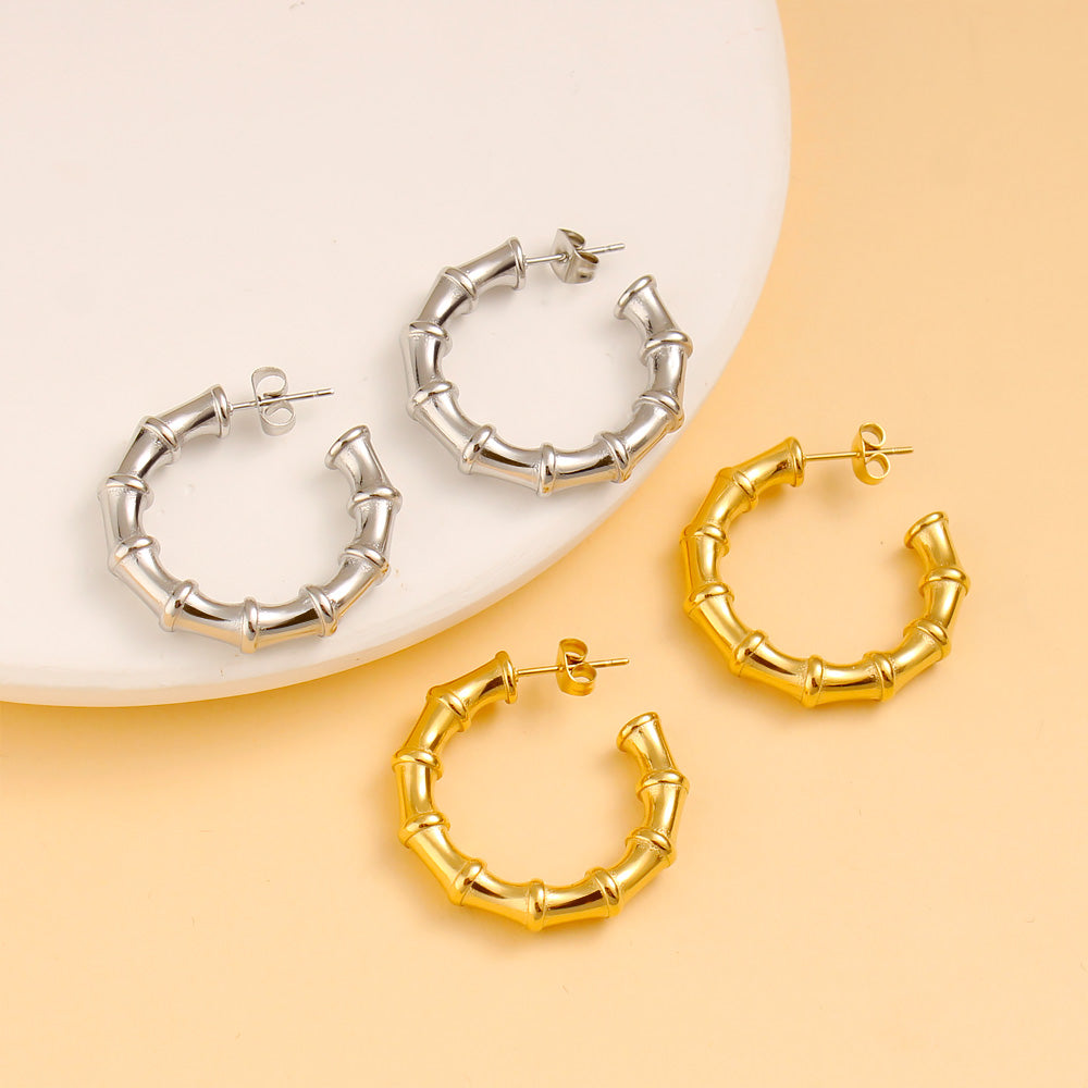Aretes Bambú