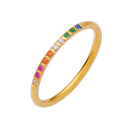 Anillo Listón Rainbow