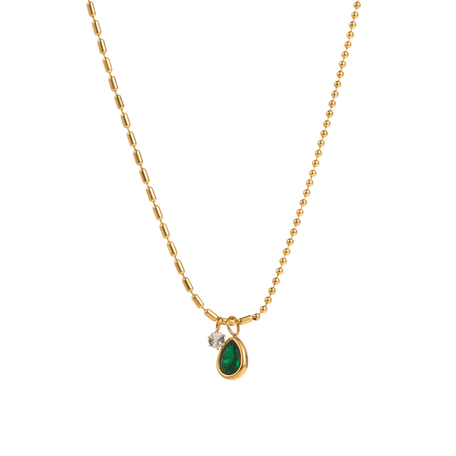 Cadena Gota esmeralda